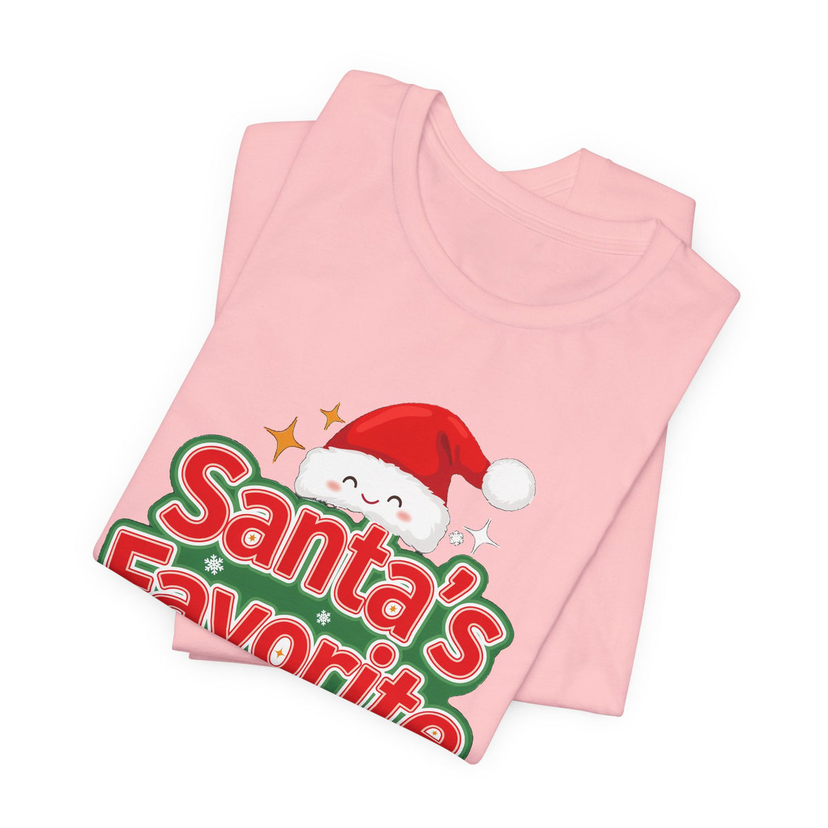 Santa's Favorite Shirt, Funny Christmas T-Shirt, Nice List Tee