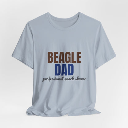 Beagle Dad Professional Snack Sharer Shirt, Beagle Dad T-Shirt, Beagle Lover Gift