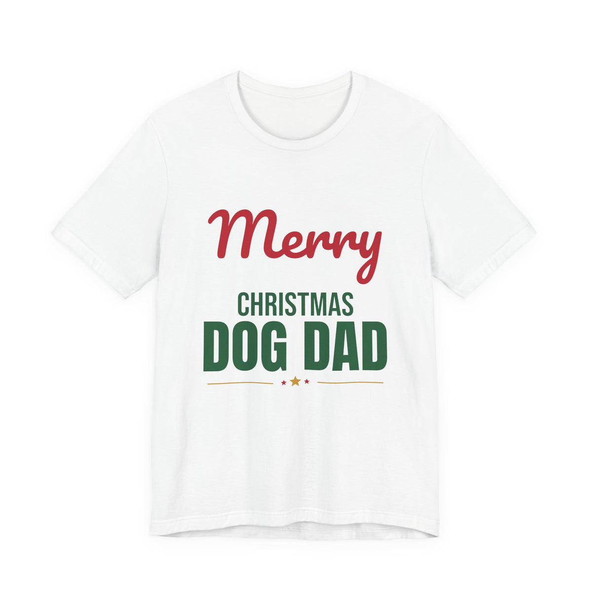 Merry Christmas Dog Dad Shirt