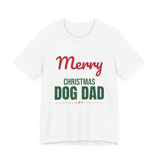 Merry Christmas Dog Dad Shirt