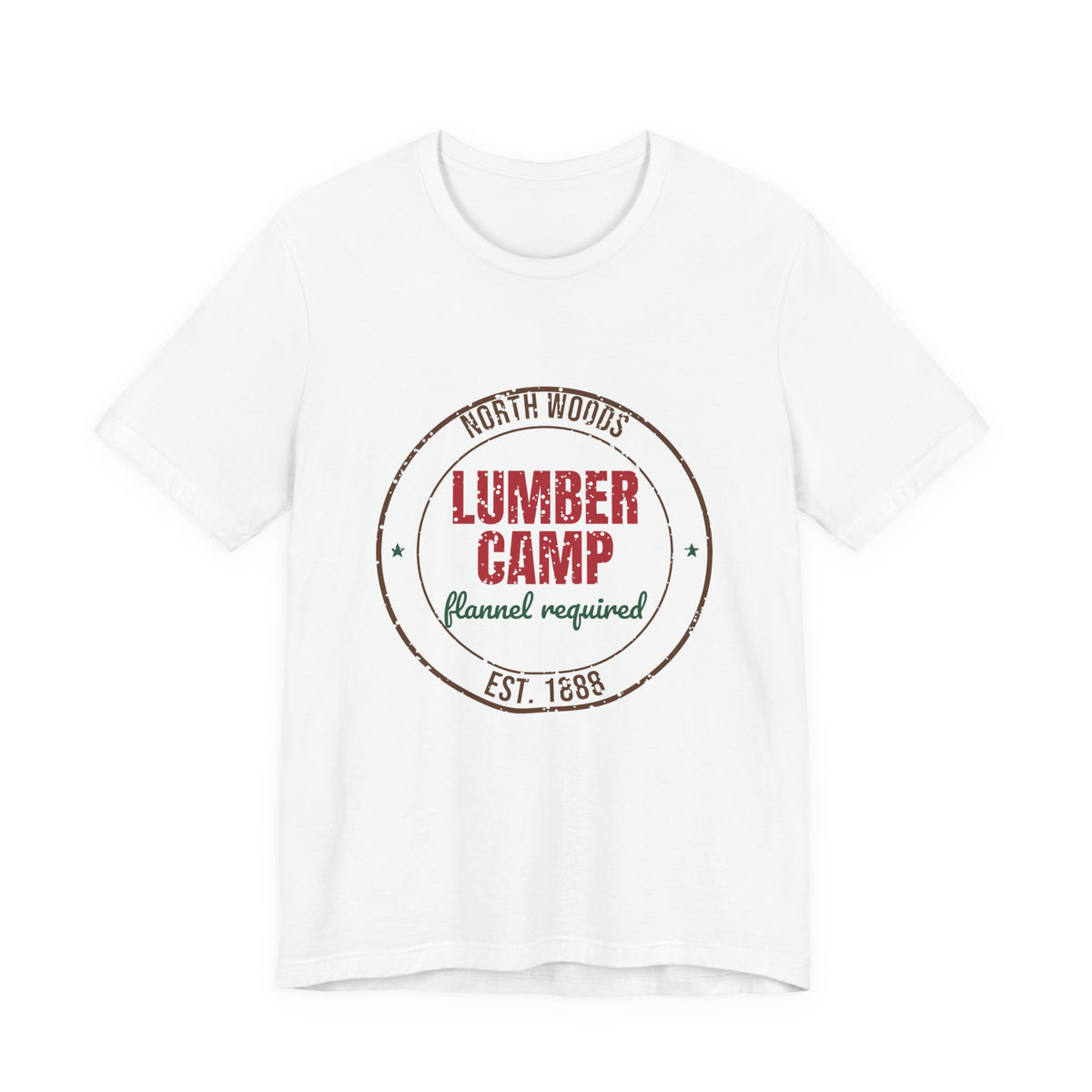 North Woods Lumber Camp Est. 1888 Shirt, Vintage Lumberjack T-Shirt, Vintage Lumberjack Gift