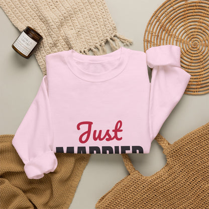 Just Married 2026 Sweatshirt, Honeymoon Crewneck, Newlywed Gift