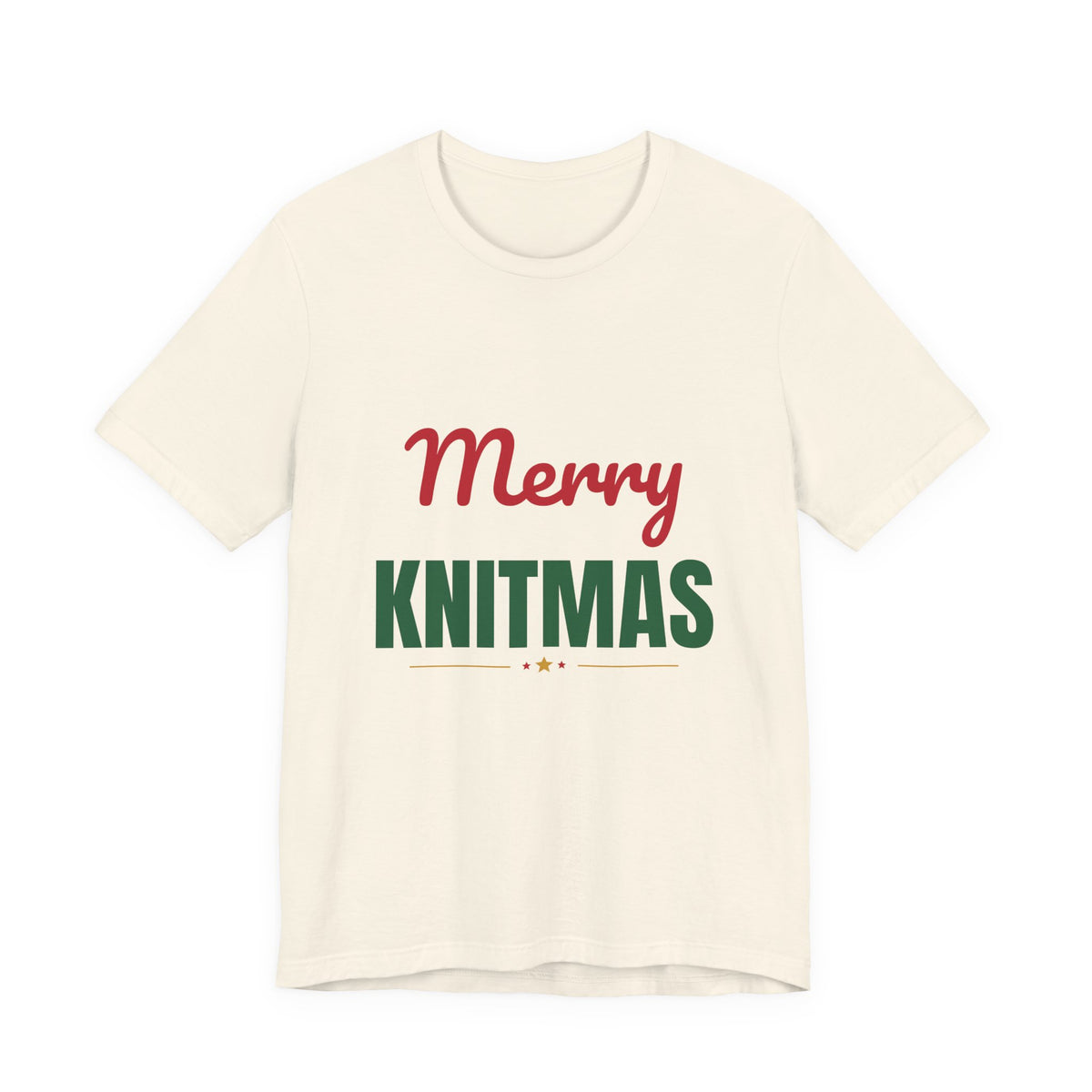 Merry Knitmas Shirt, Knitting Christmas T-Shirt, Knitter Gift