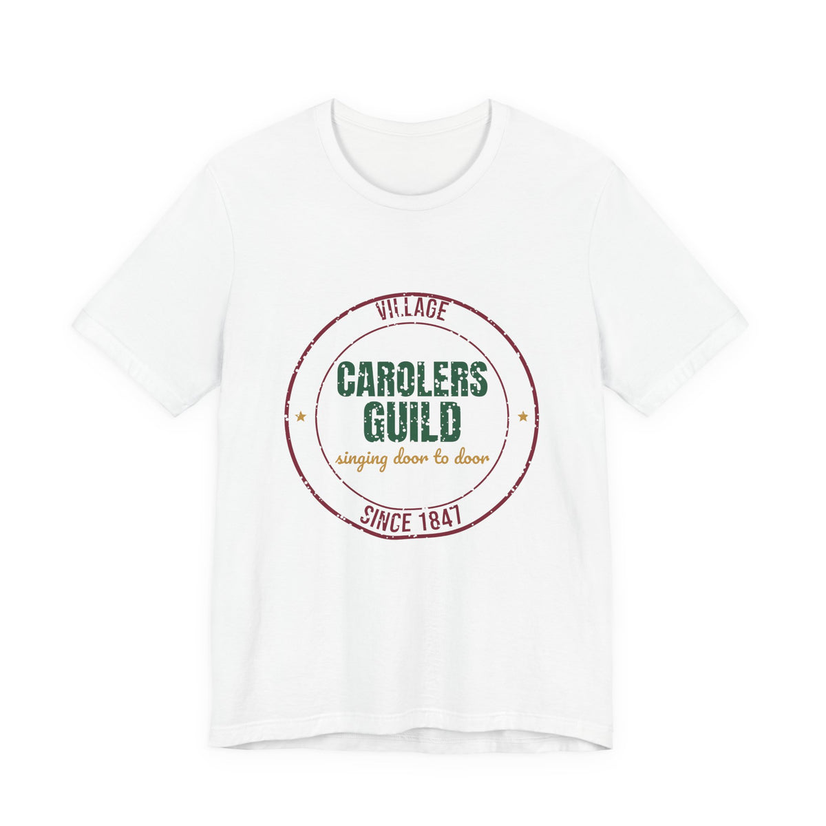 Village Carolers Guild Since 1847 Shirt, Vintage Christmas T-Shirt, Vintage Christmas Gift