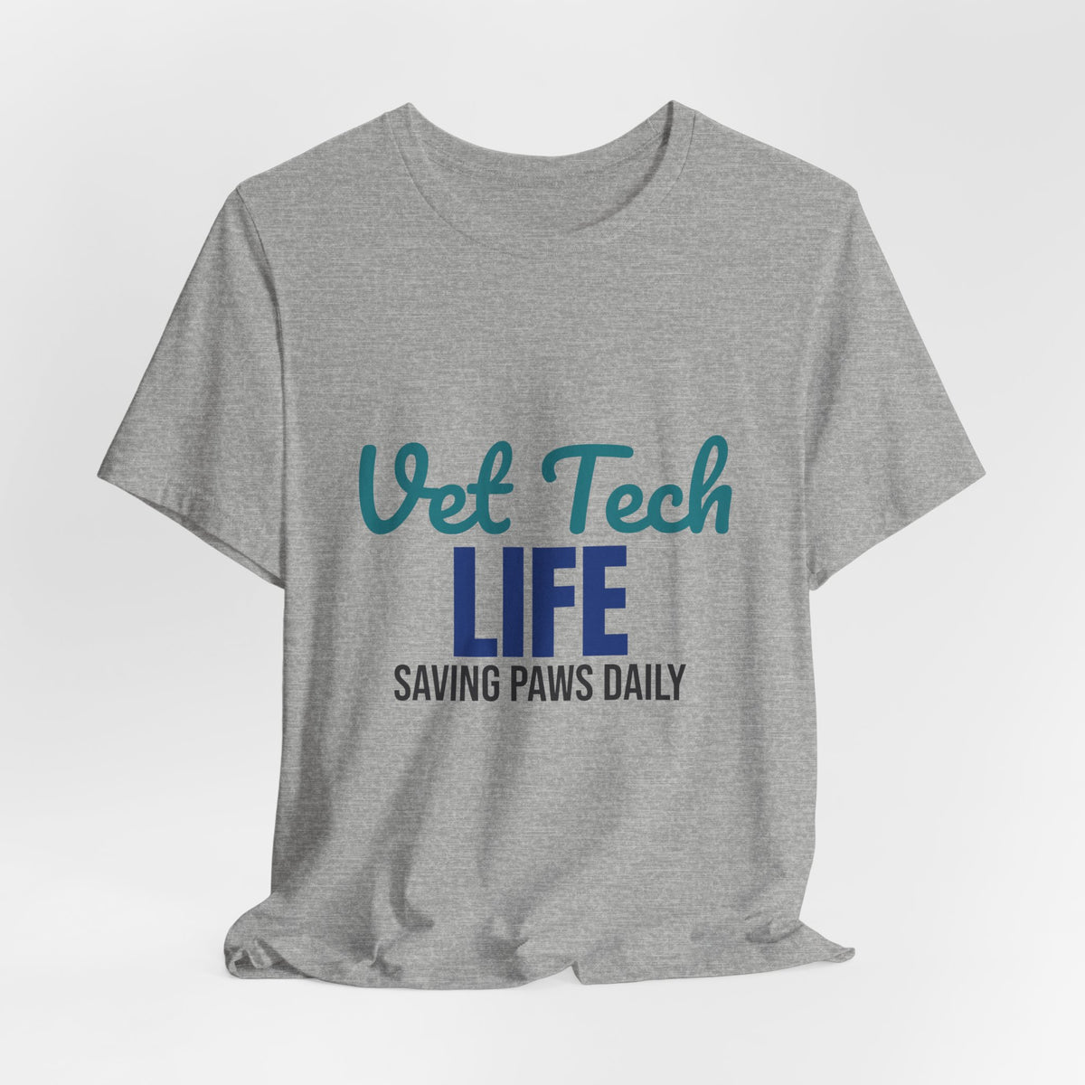 Vet Tech Life Saving Paws Daily Shirt, Vet Tech T-Shirt, Veterinary Technician Gift