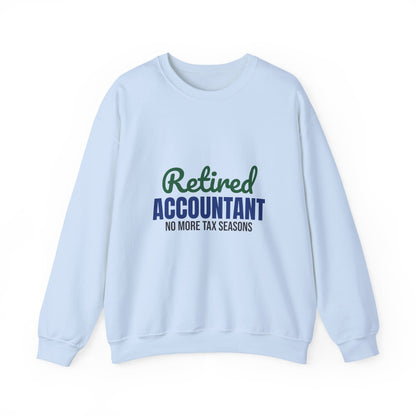 Retired Accountant Sweatshirt, Accountant Retirement Crewneck