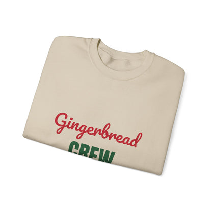 Gingerbread Crew Sweatshirt, Matching Family Christmas Crewneck