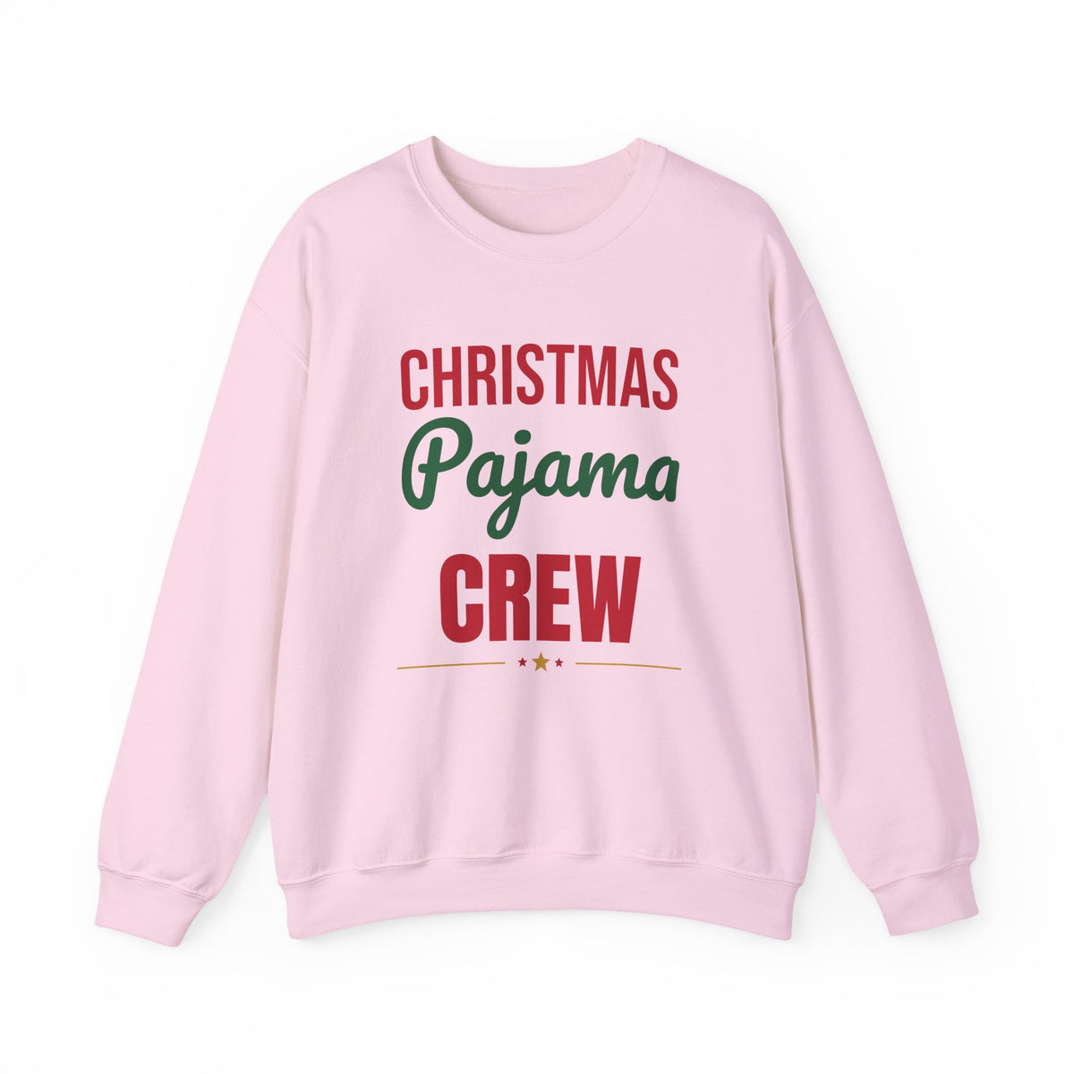 Christmas Pajama Crew Sweatshirt, Matching Family Christmas Crewneck