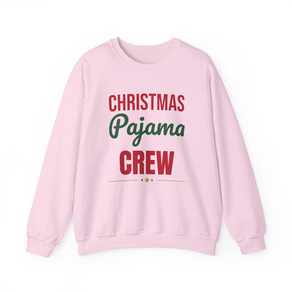 Christmas Pajama Crew Sweatshirt, Matching Family Christmas Crewneck