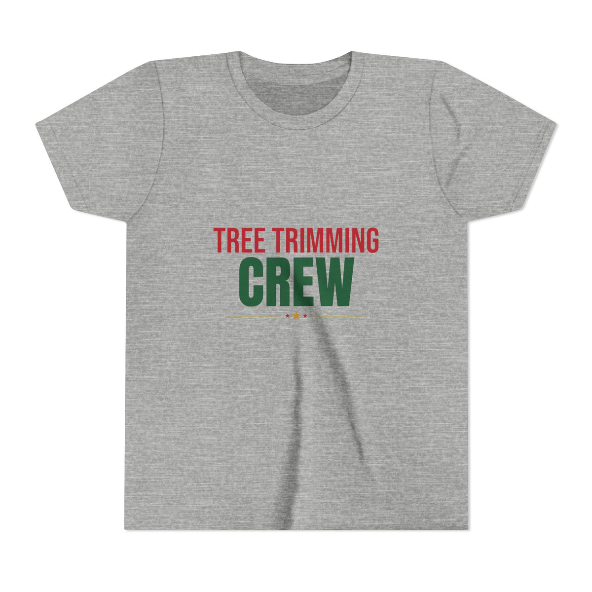 Tree Trimming Crew Kids Shirt