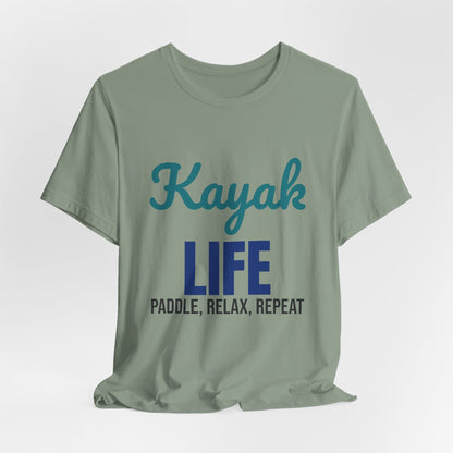Kayak Life Paddle Relax Repeat Shirt, Kayaking T-Shirt, Paddling Gift