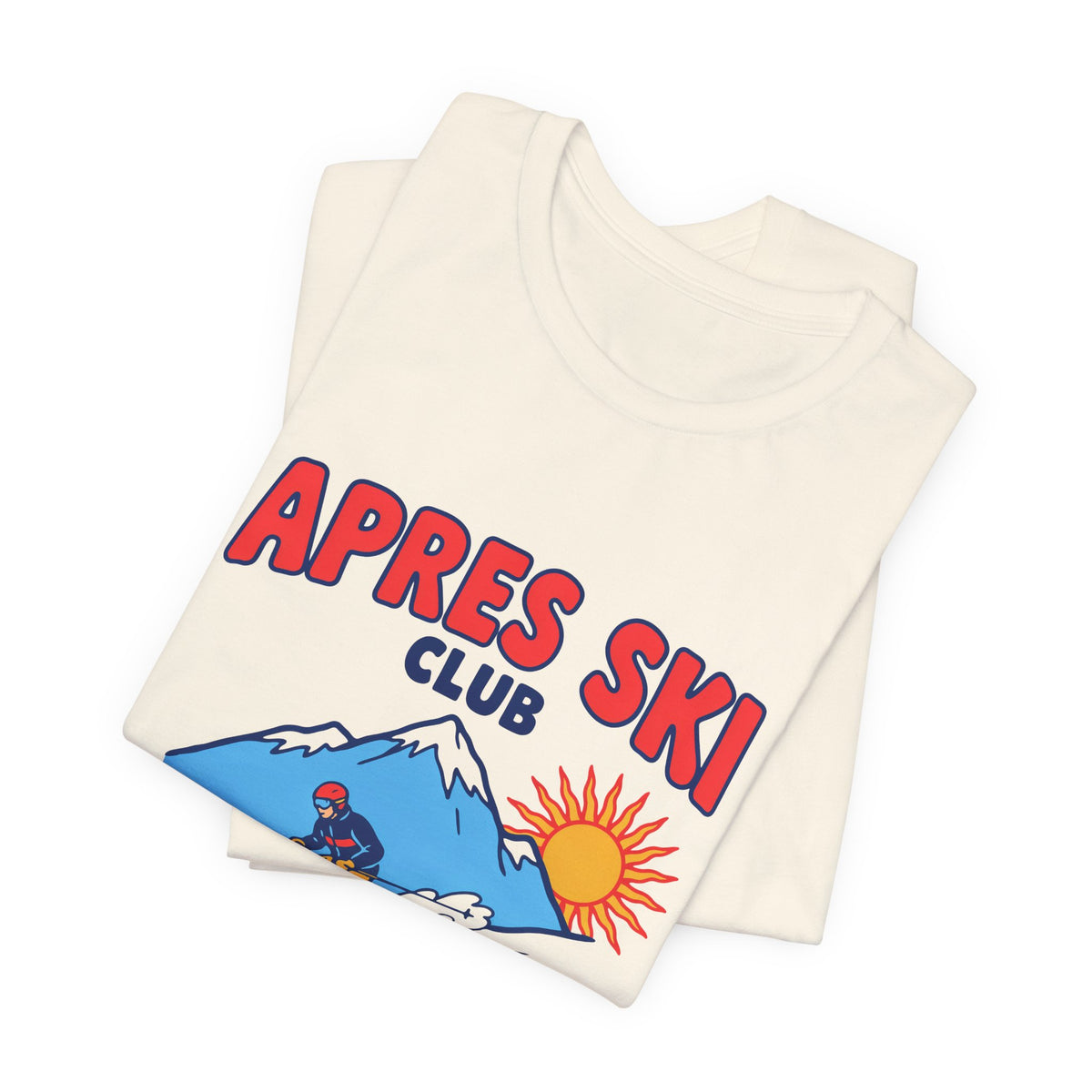 Apres Ski Club Shirt, Retro Ski T-Shirt, Skiing Tee