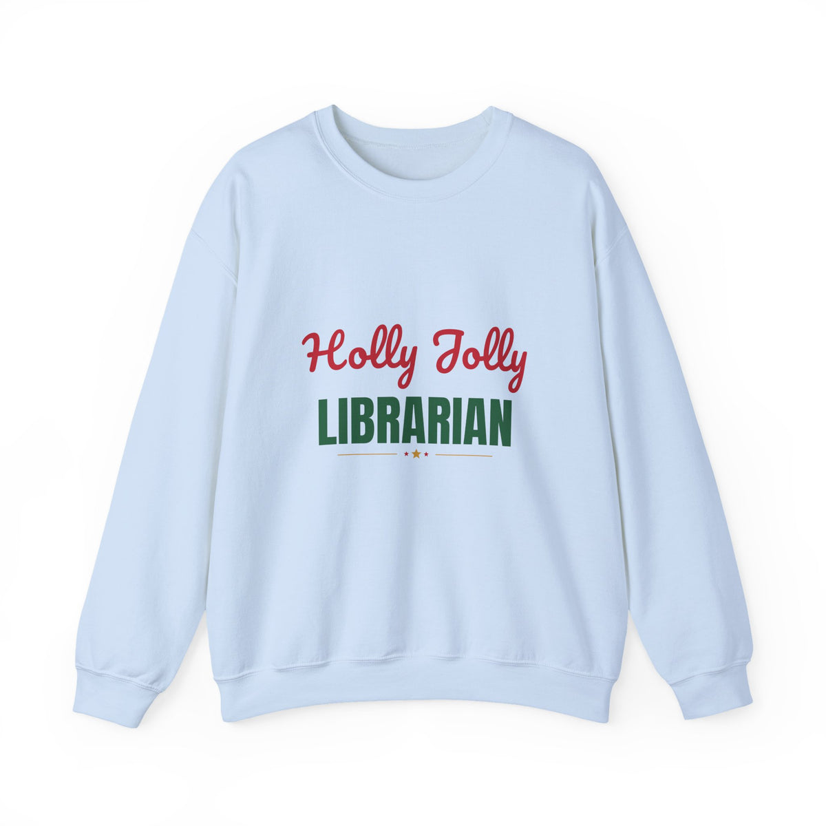 Holly Jolly Librarian Sweatshirt, Librarian Christmas Crewneck, Librarian Gift