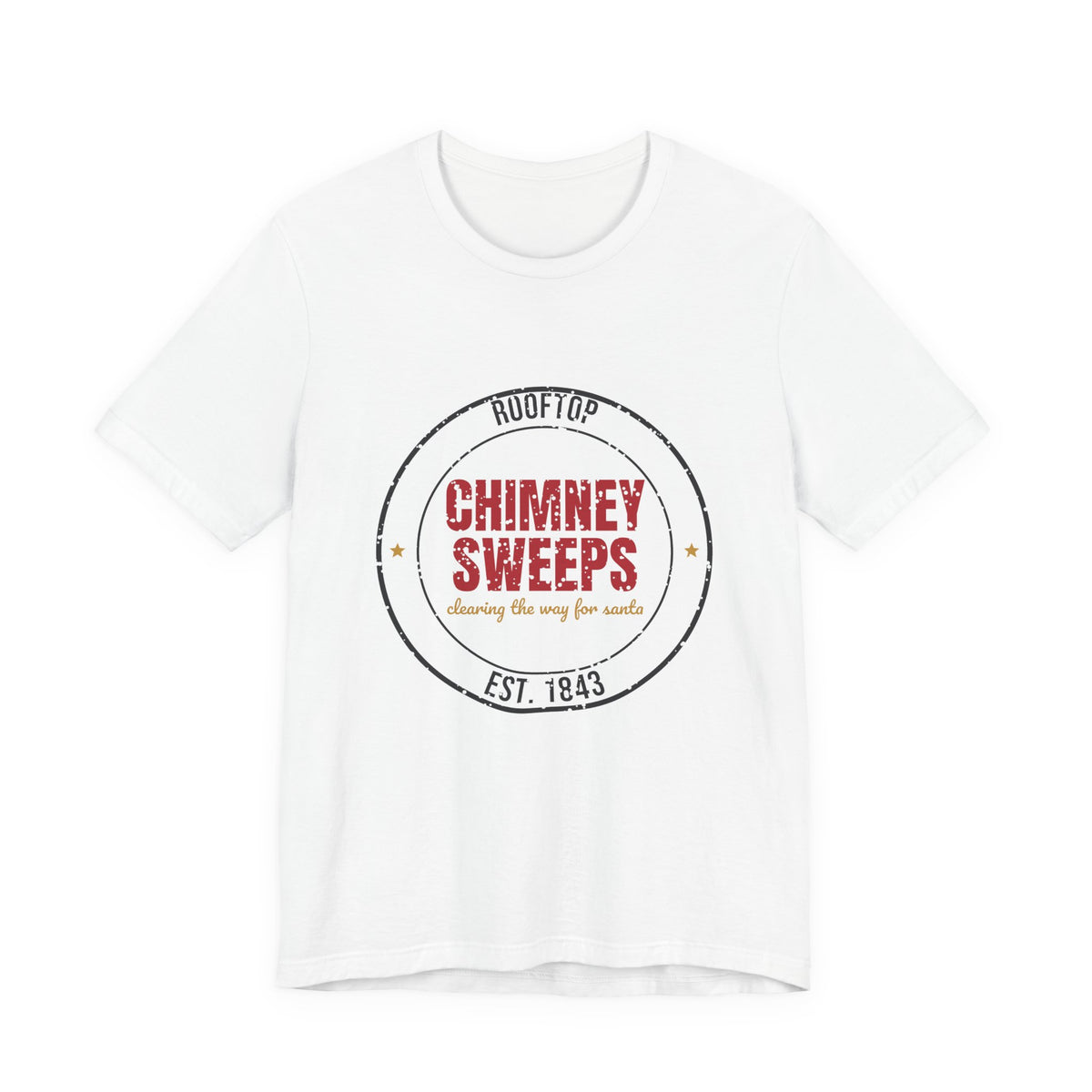 Rooftop Chimney Sweeps Est. 1843 Shirt, Vintage Christmas T-Shirt, Vintage Christmas Gift
