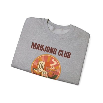 Mahjong Club Est. Friday Nights Retro Sweatshirt