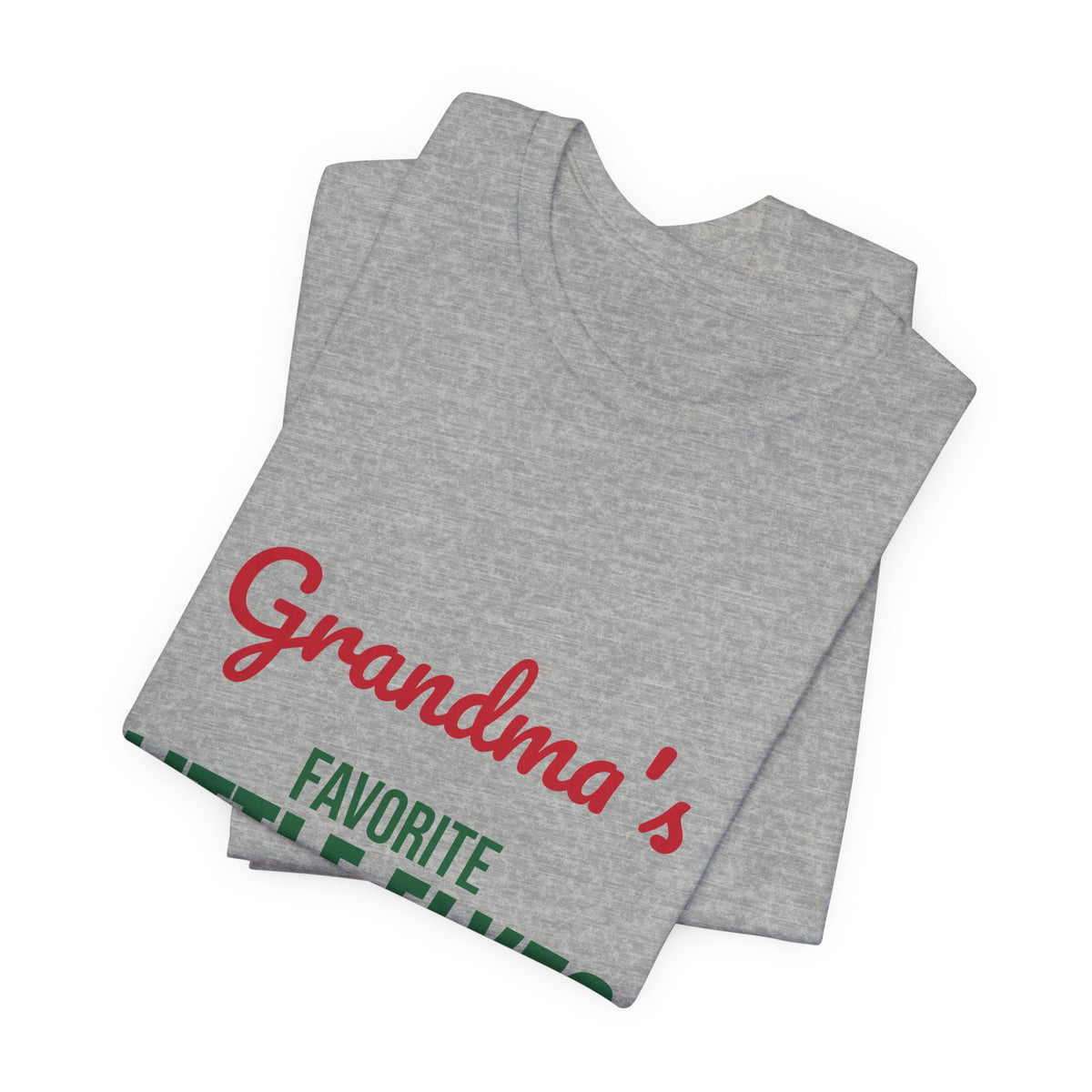 Grandma's Favorite Little Elves Shirt, Grandma Christmas T-Shirt, Nana Holiday Tee