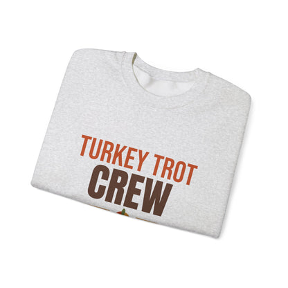 Turkey Trot Crew 2026 Sweatshirt, Thanksgiving Crewneck, Matching Thanksgiving Run Tee