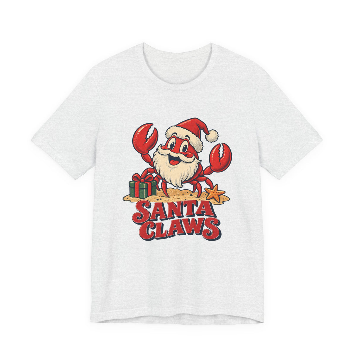 Santa Claws Christmas Crab Shirt, Crab Christmas T-Shirt, Crab Christmas Gift