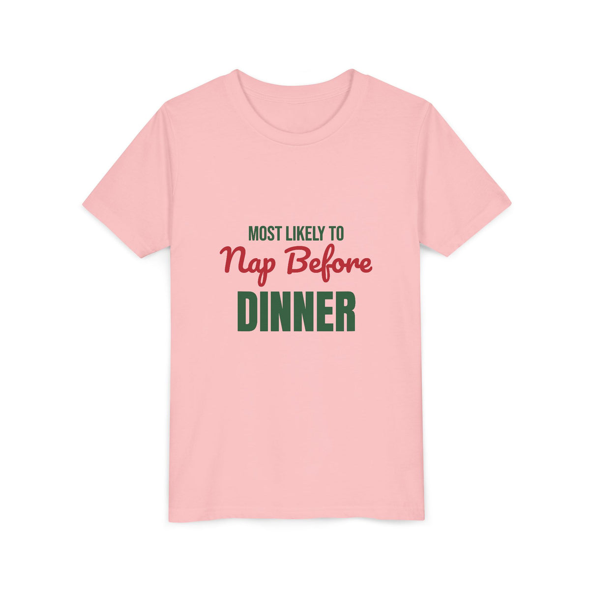Most Likely to Nap Before Dinner Kids Shirt, Most Likely to Nap Before Dinner Kids T-Shirt