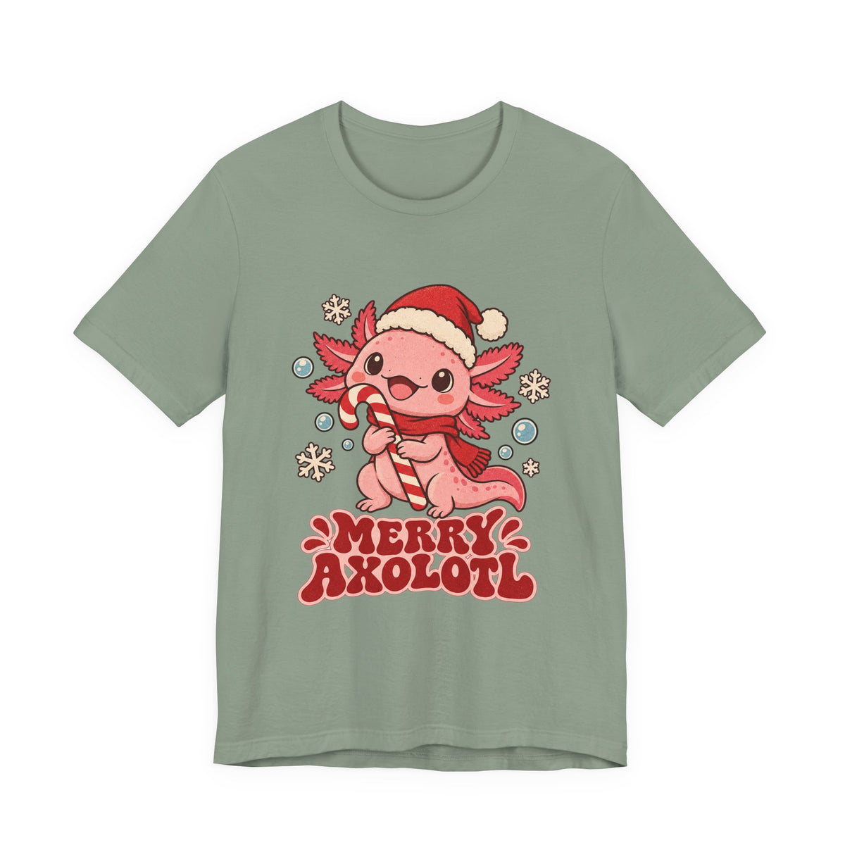Merry Axolotl Christmas Shirt, Axolotl Christmas T-Shirt, Axolotl Christmas Gift