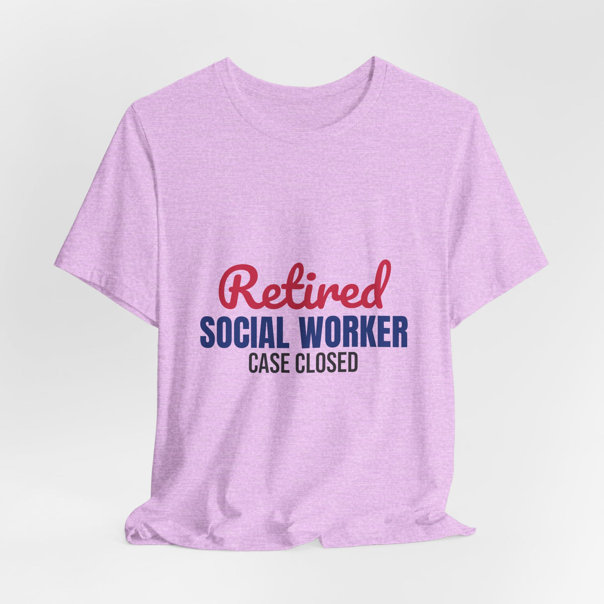 Retired Social Worker Case Closed Shirt, Social Worker Retirement T-Shirt, Retired Social Worker Gift