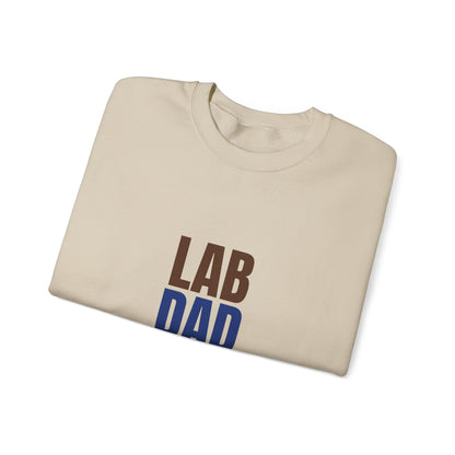 Lab Dad Fetch, Snacks, Repeat Sweatshirt, Lab Dad Crewneck Sweatshirt