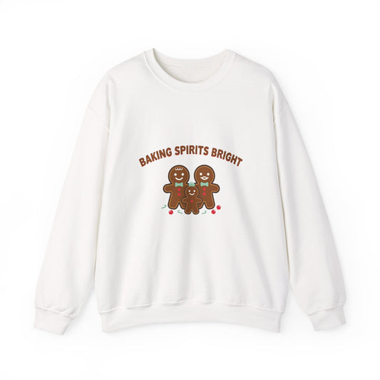 Baking Spirits Bright Gingerbread Family Sweatshirt
