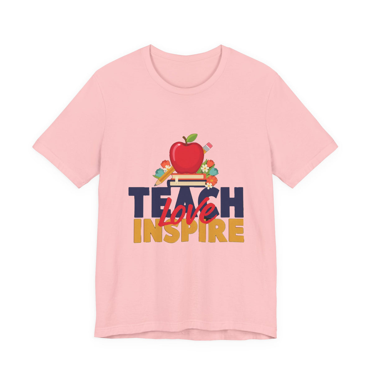Teach Love Inspire Shirt, Teacher T-Shirt, Teacher Appreciation Gift
