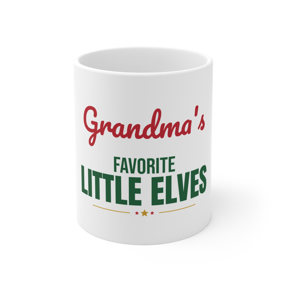 Grandma's Favorite Little Elves Mug