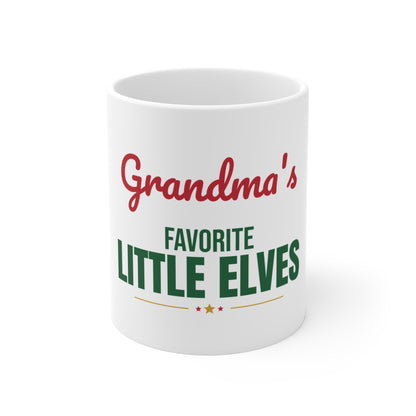 Grandma's Favorite Little Elves Mug