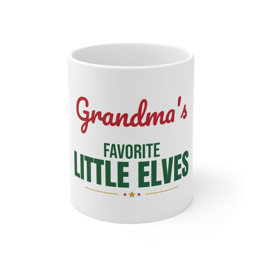 Grandma's Favorite Little Elves Mug