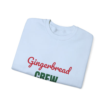 Gingerbread Crew Sweatshirt, Matching Family Christmas Crewneck