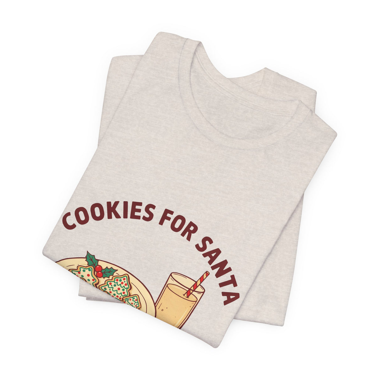 Cookies for Santa Shirt, Christmas Eve T-Shirt, Family Christmas Tee
