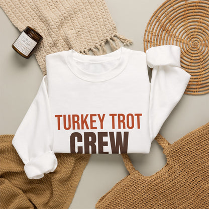 Turkey Trot Crew 2026 Sweatshirt, Thanksgiving Crewneck, Matching Thanksgiving Run Tee