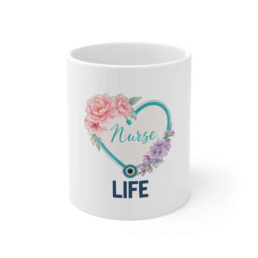 Nurse Life Mug, Nurse Coffee Mug, Gift for Nurses 11oz