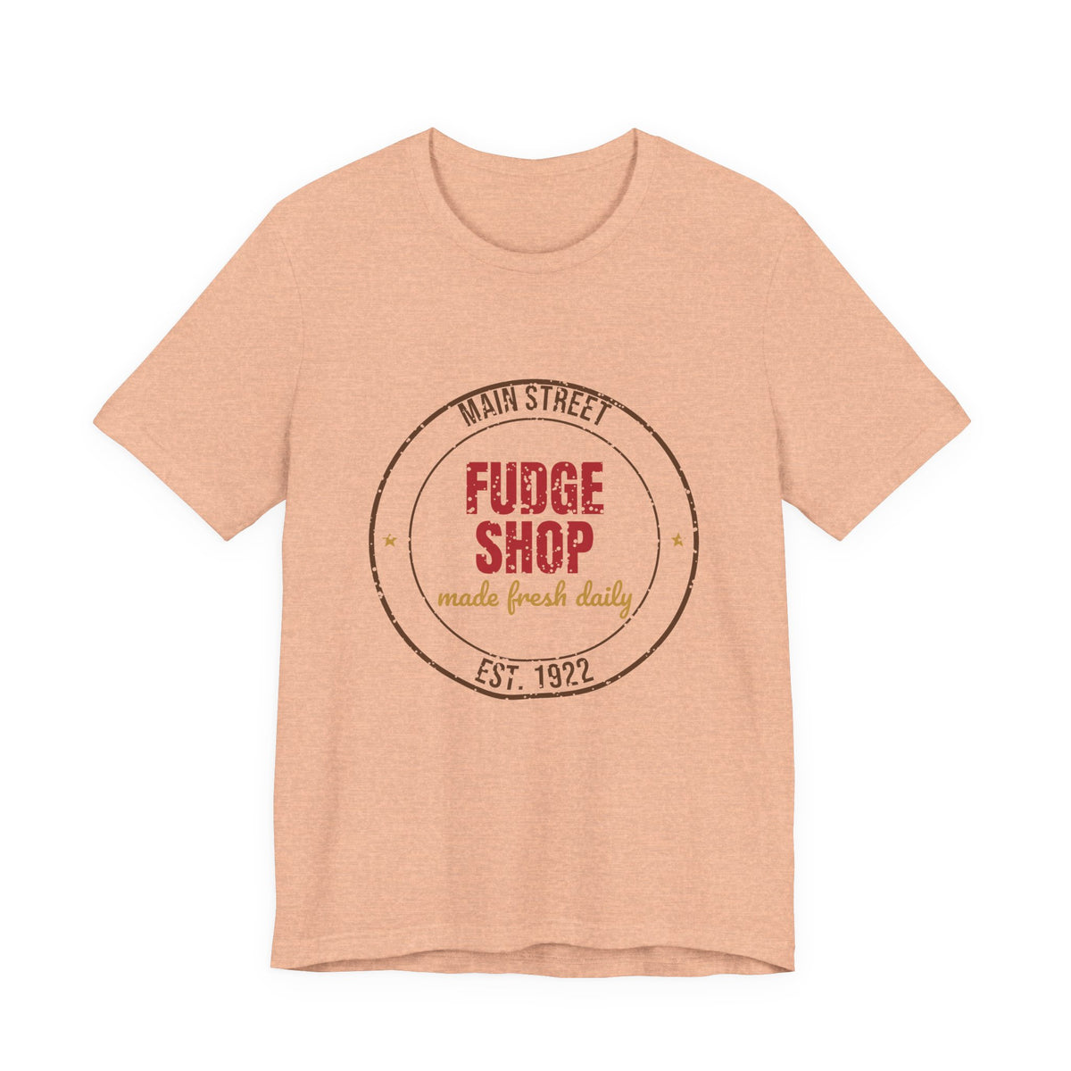 Main Street Fudge Shop Est. 1922 Shirt, Vintage Christmas T-Shirt, Vintage Christmas Gift