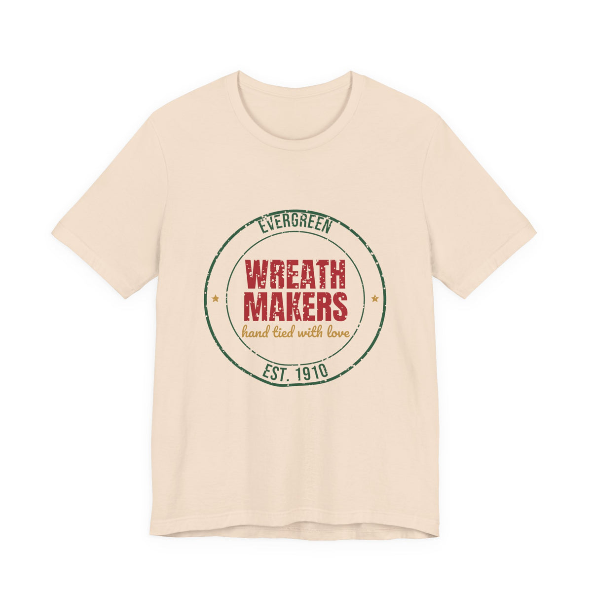 Evergreen Wreath Makers Est. 1910 Shirt, Vintage Christmas T-Shirt, Vintage Christmas Gift