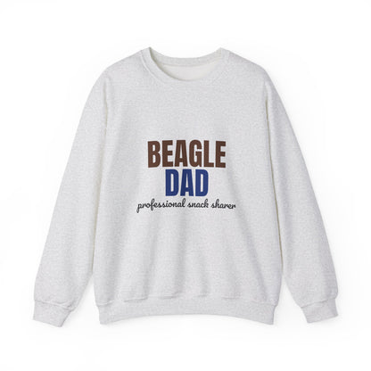 Beagle Dad Professional Snack Sharer Sweatshirt, Beagle Dad Crewneck Sweatshirt