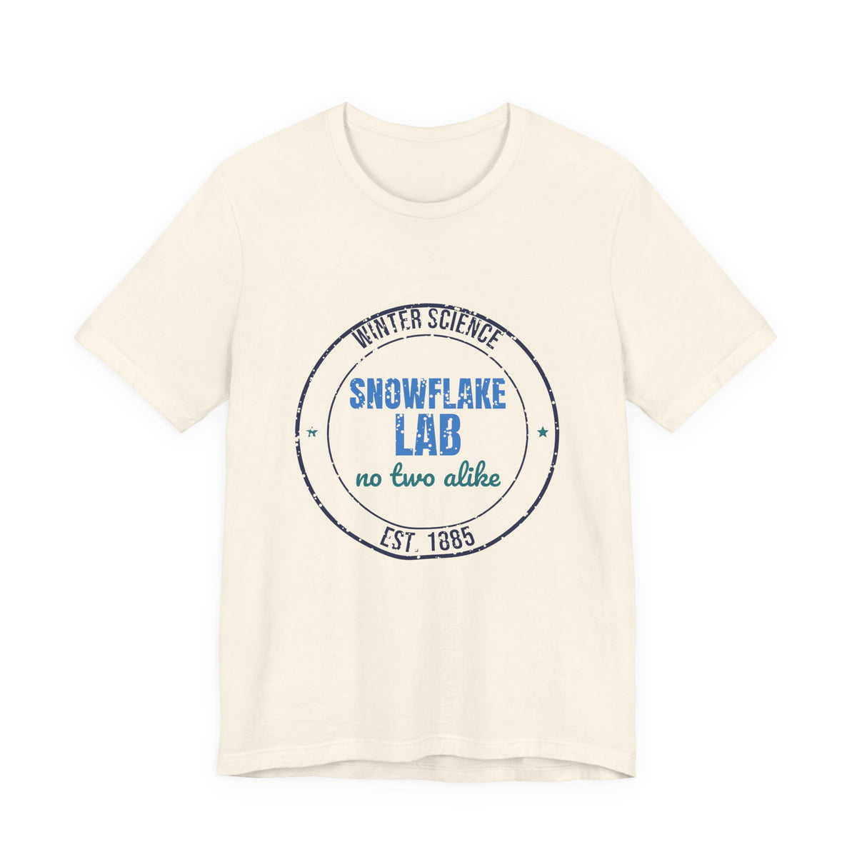 Winter Science Snowflake Lab Est. 1885 Shirt, Vintage Winter T-Shirt, Vintage Winter Gift