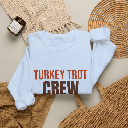 Turkey Trot Crew 2026 Sweatshirt, Thanksgiving Crewneck, Matching Thanksgiving Run Tee