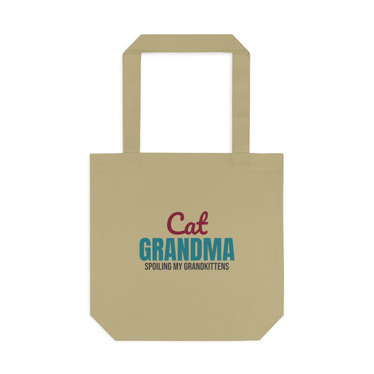 Cat Grandma Spoiling My Grandkittens Tote Bag