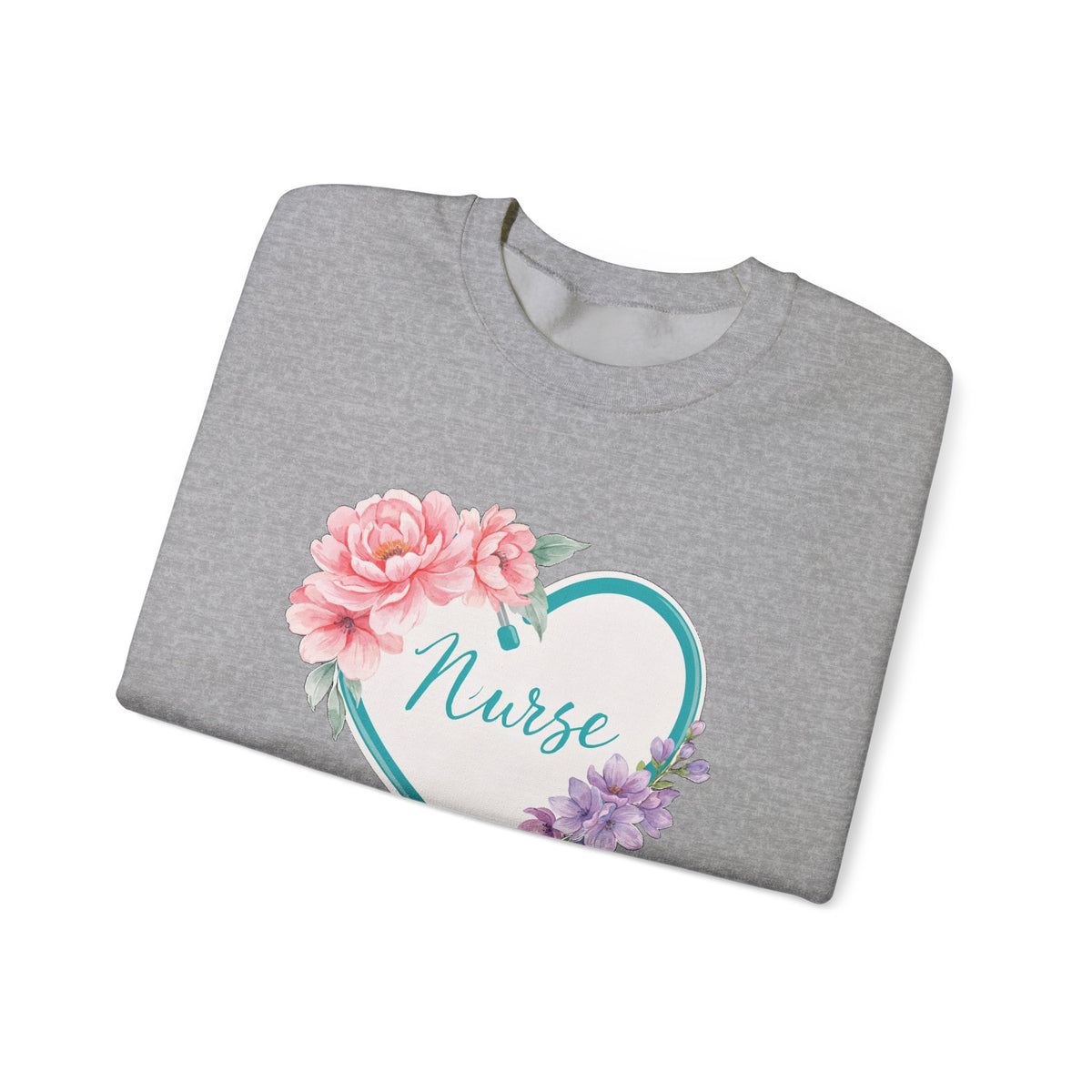 Nurse Life Sweatshirt, Floral Nurse Crewneck, RN Gift