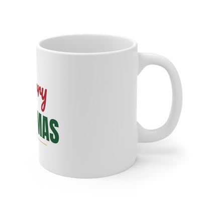 Merry Craftmas Mug, Crafter Christmas Coffee Mug 11oz