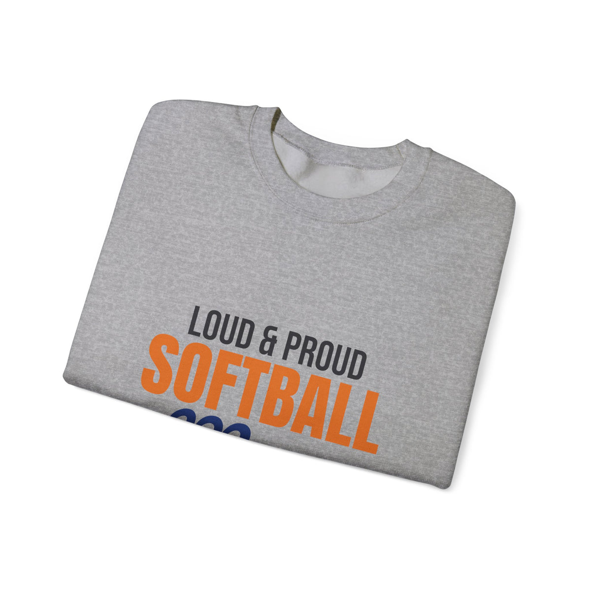 Loud and Proud Softball Mom Sweatshirt, Softball Mom Crewneck