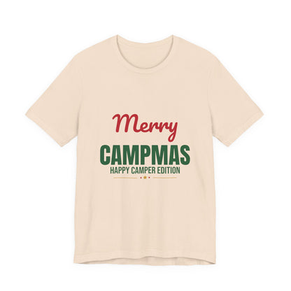 Merry Campmas Shirt, Camping Christmas T-Shirt, Camper Gift