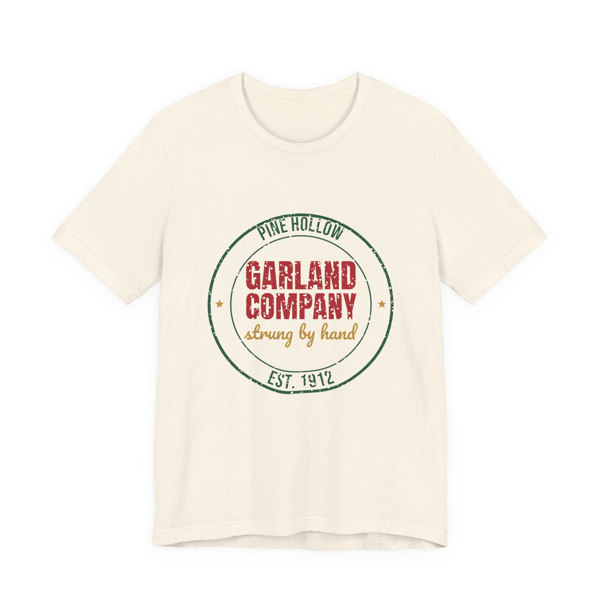 Pine Hollow Garland Company Est. 1912 Shirt, Vintage Christmas T-Shirt, Vintage Christmas Gift