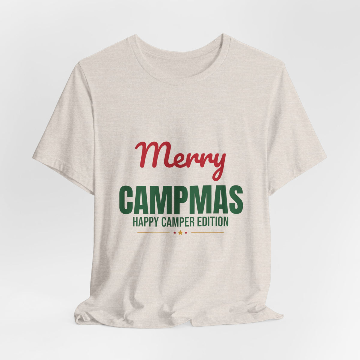 Merry Campmas Shirt, Camping Christmas T-Shirt, Camper Gift