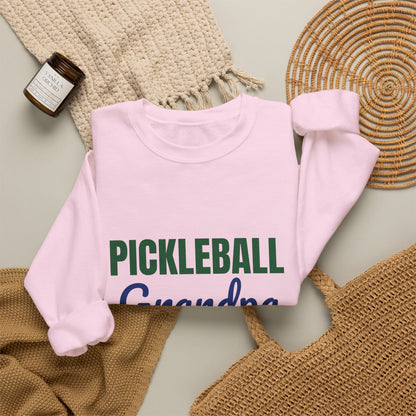 Pickleball Grandpa Dink Responsibly Sweatshirt, Pickleball Grandpa Crewneck