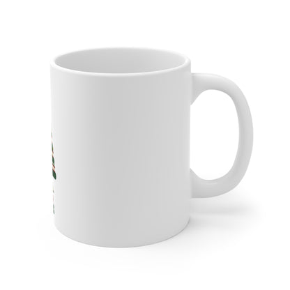 Merry Bookmas Mug, Book Lover Christmas Coffee Mug 11oz