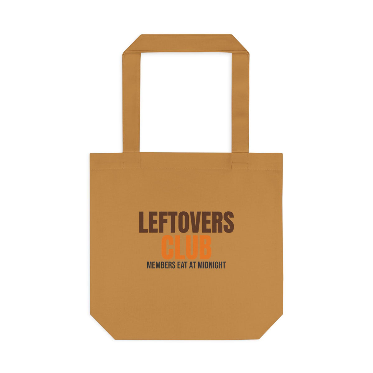 Leftovers Club Members Eat at Midnight Tote Bag, Leftovers Club Canvas Tote Bag